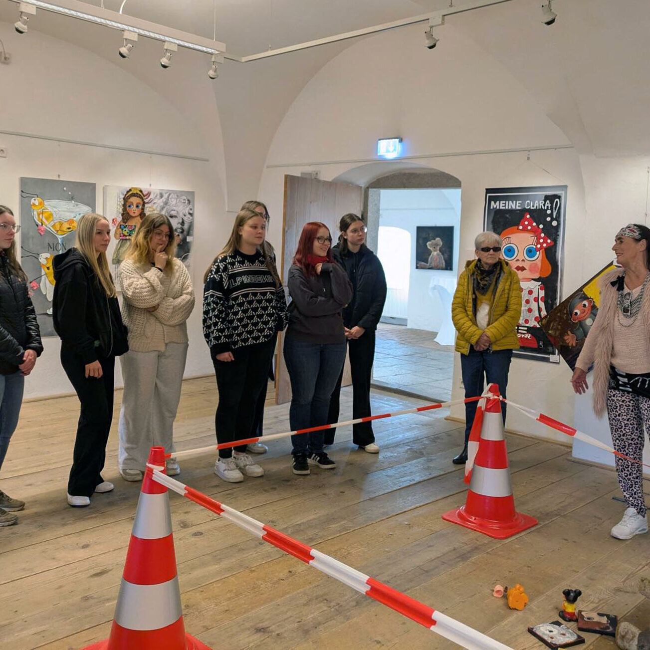 Besuch der Ausstellung "Karli meets Toys" (Brauhaus Galerie)