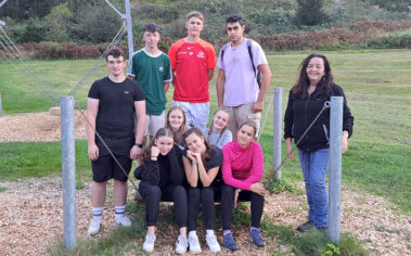 Schülerdelegation beim European Youth Forum Neumarkt 2023