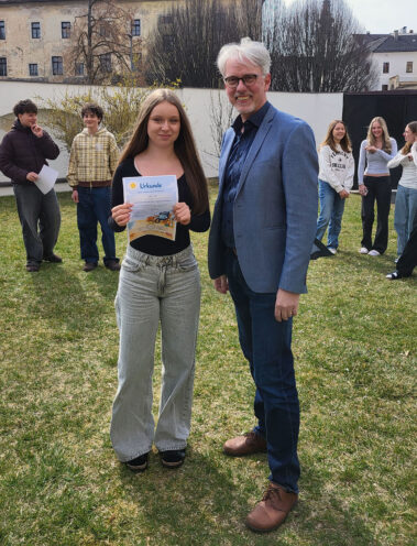 Urkunden für die teilnehmenden Schüler:innen