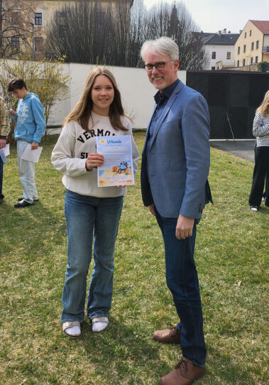 Urkunden für die teilnehmenden Schüler:innen