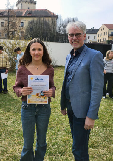 Urkunden für die teilnehmenden Schüler:innen