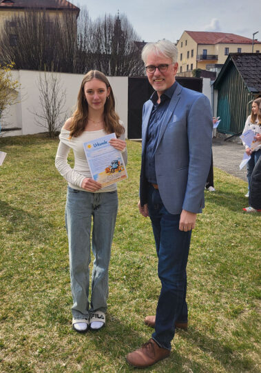 Urkunden für die teilnehmenden Schüler:innen