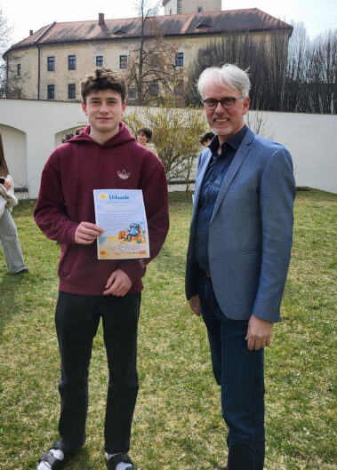 Urkunden für die teilnehmenden Schüler:innen