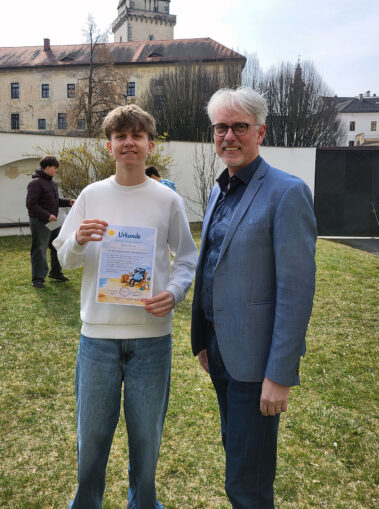 Urkunden für die teilnehmenden Schüler:innen