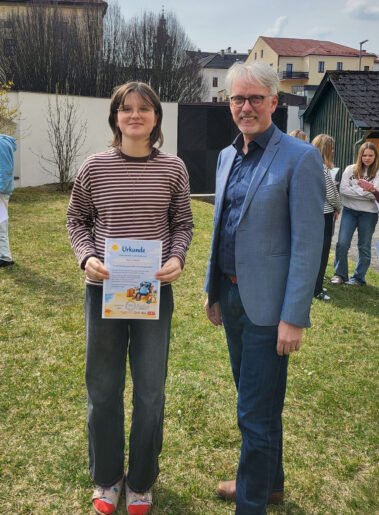 Urkunden für die teilnehmenden Schüler:innen