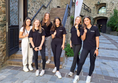 Schülerdelegation beim European Youth Forum Neumarkt 2023