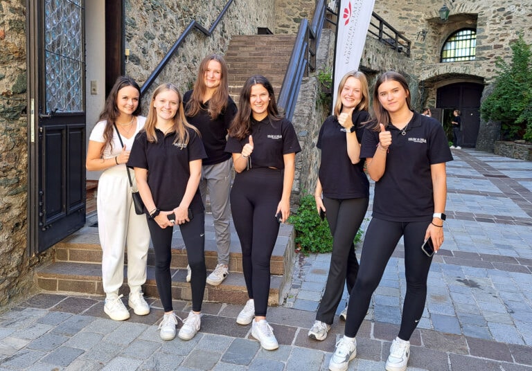 Schülerdelegation beim European Youth Forum Neumarkt 2023