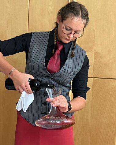 Jungsommelière Prüfung 2025