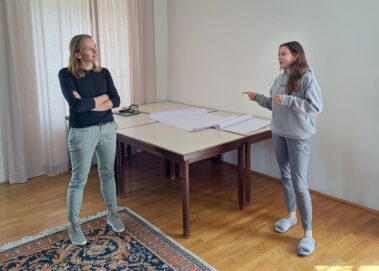 Schülerdelegation beim European Youth Forum Neumarkt 2023