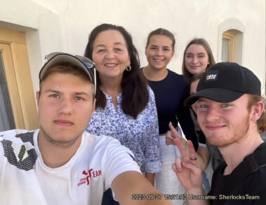 Schülerdelegation beim European Youth Forum Neumarkt 2023