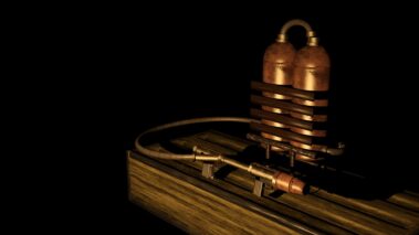 "Flammenwerfer" von Jonas Bauerac