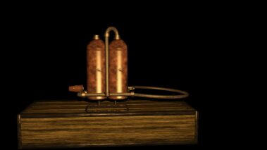 "Flammenwerfer" von Jonas Bauerac