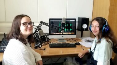 Freistunde Radioproduktion HLW Freistadt Team 2