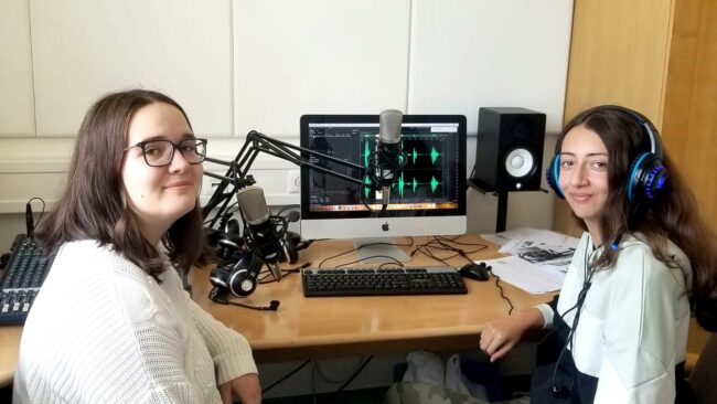 Freistunde Radioproduktion HLW Freistadt Team 2