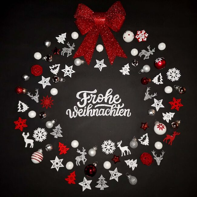 Frohe Weihnachten! Frohe Weihnachten!