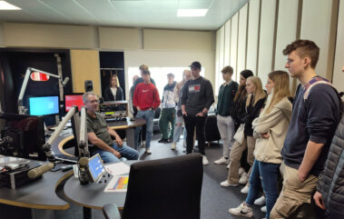 Besuch des ORF Landesstudios OÖ