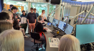 Besuch des ORF Landesstudios OÖ