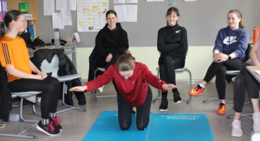 Junios Fitness- und Wellnesstrainierinnen an der HLW Freistadt