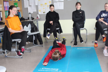 Junios Fitness- und Wellnesstrainierinnen an der HLW Freistadt