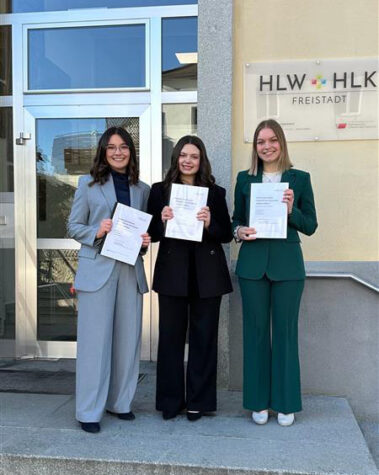 Anja Scheuchenpflug, Hannah Kalischek, Denise Rockenschaub