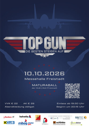Maturaball HLW|HLK Freistadt 2026 Plakat
