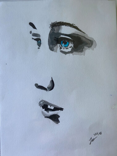 "Gesicht" von Johanna Atteinseimer