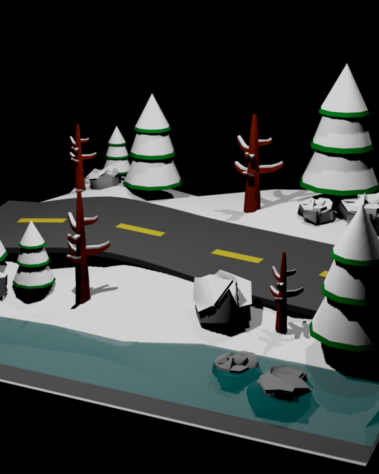 Low Poly Model by Jana Winkler