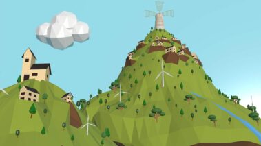 Low Poly World von Elisa Biermeier