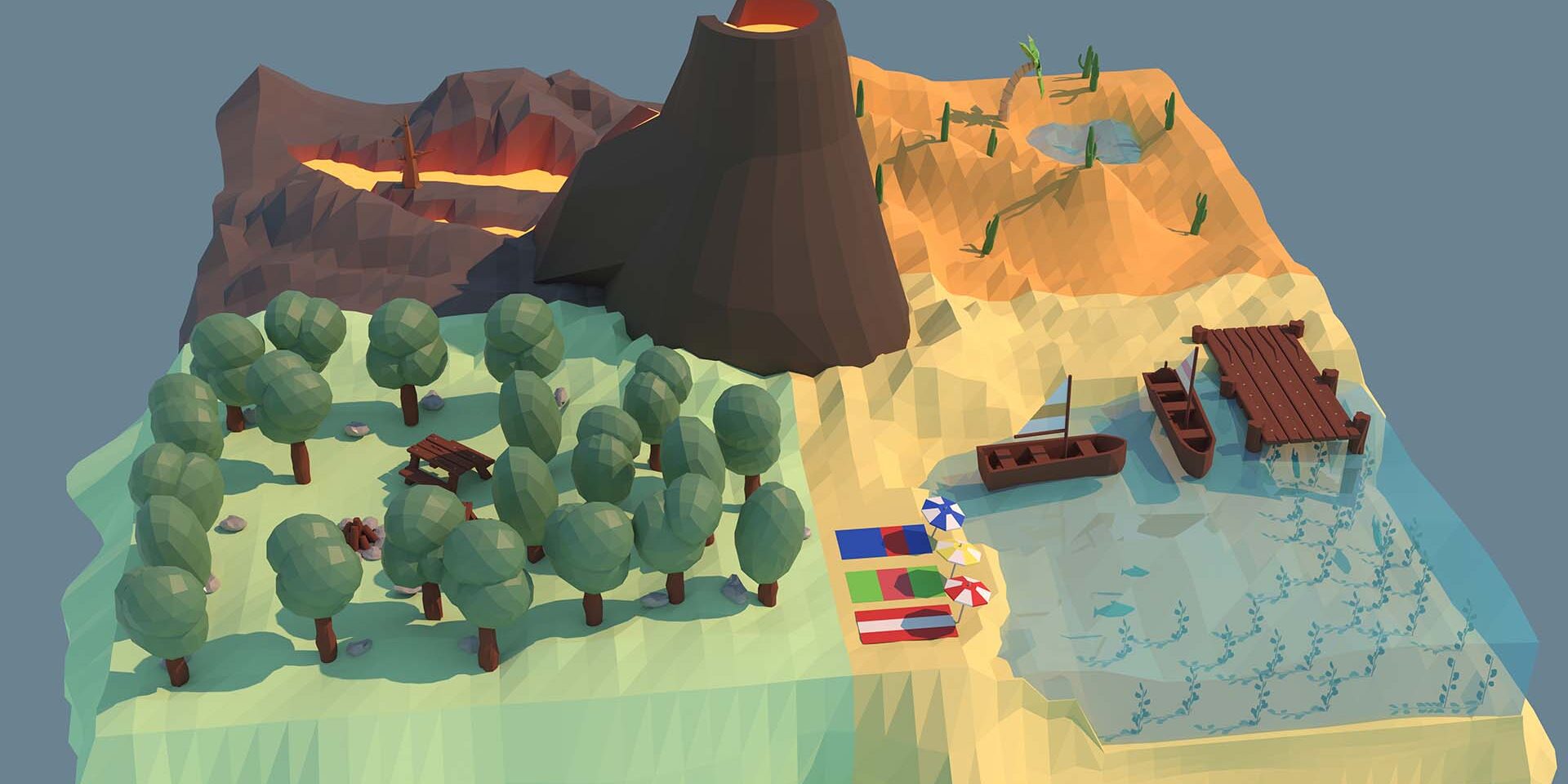 Low Poly World von David Filas