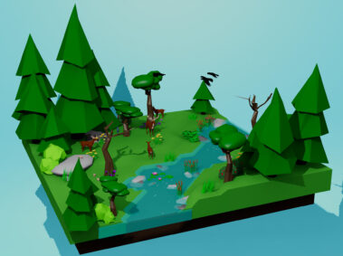 Low Poly World by Finn Angerer