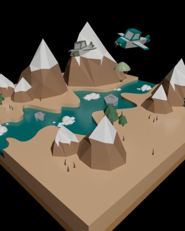 Low Poly Model by Sarah Haneder