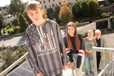 HLW Freistadt Photovoltaik SchülerInnen