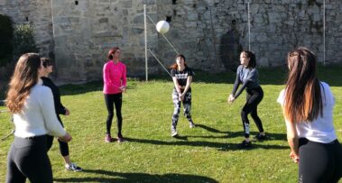 10fache Staatsmeistern HLW Freistadt Ballübung