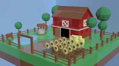 Low Poly World von Tamara Horner