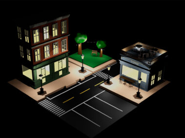 Low Poly World by Hannah Kalischek