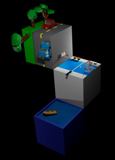 Low Poly World by Michael Klammer