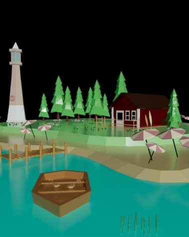 Low Poly Model by Luisa Klammer