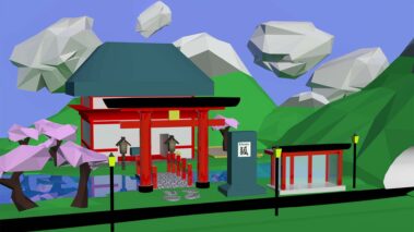 Low Poly World von Michael Knoll