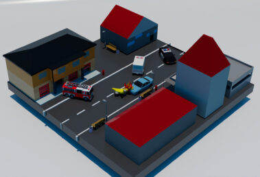 Low Poly World by Lea Lebinger