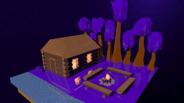 Low Poly World von Lisa Zellner