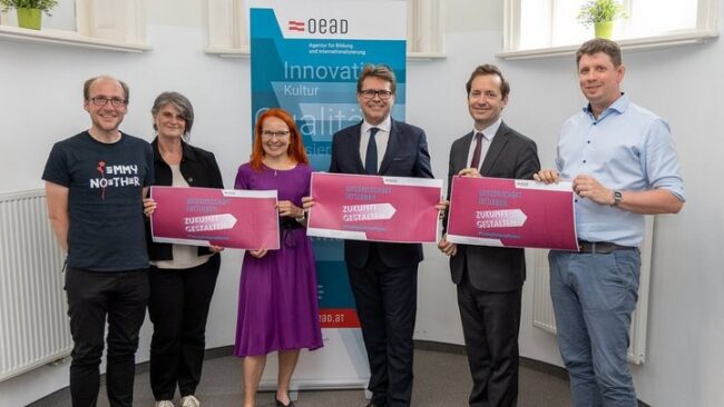 OeAD Roundtable – Besuch von Hr. Bildungsmiinister OeAD Roundtable - Besuch von Hr. Bildungsmiinister