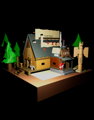 Low Poly Model by Vanessa Schwab