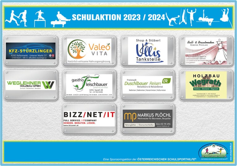 Sponsoren HLW | HLK Freistadt - Österreichische Schulsporthilfe