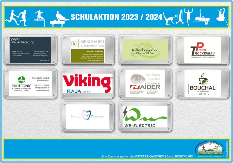 Sponsoren HLW | HLK Freistadt - Österreichische Schulsporthilfe