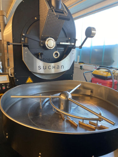 Lehrausgang zur Kaffeerösterei Suchan in Freistadt der 3.HLW