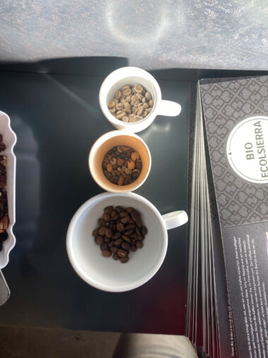 Lehrausgang zur Kaffeerösterei Suchan in Freistadt der 3.HLW