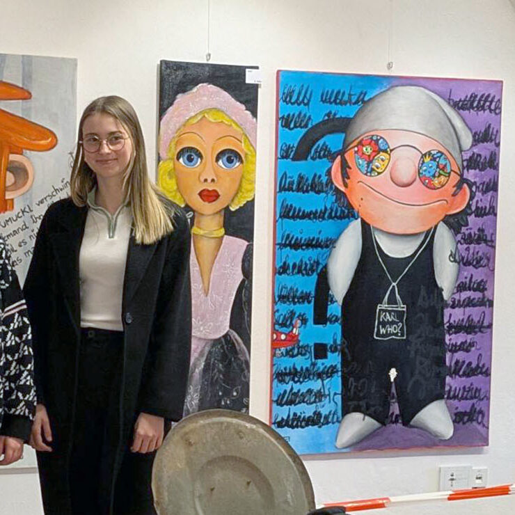 Besuch der Ausstellung "Karli meets Toys" (Brauhaus Galerie)