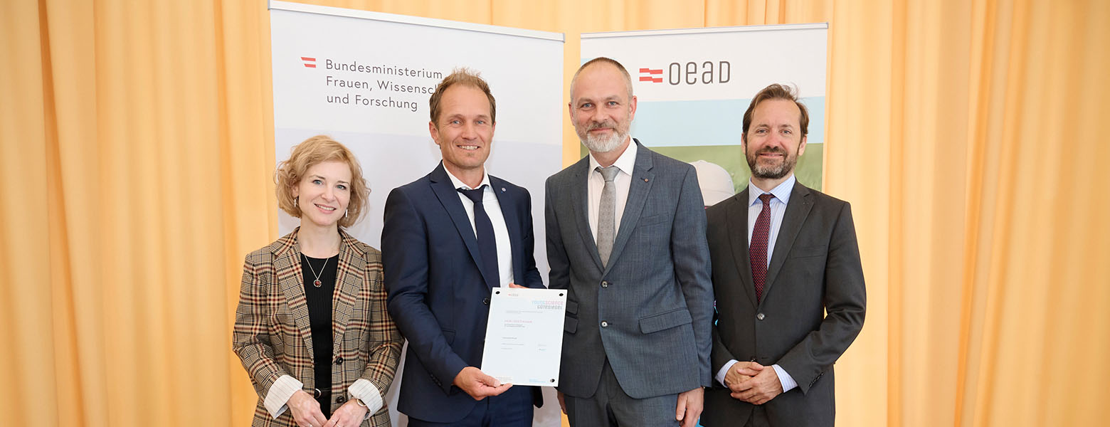 Auszeichnung mit dem Young Science Gütesiegel