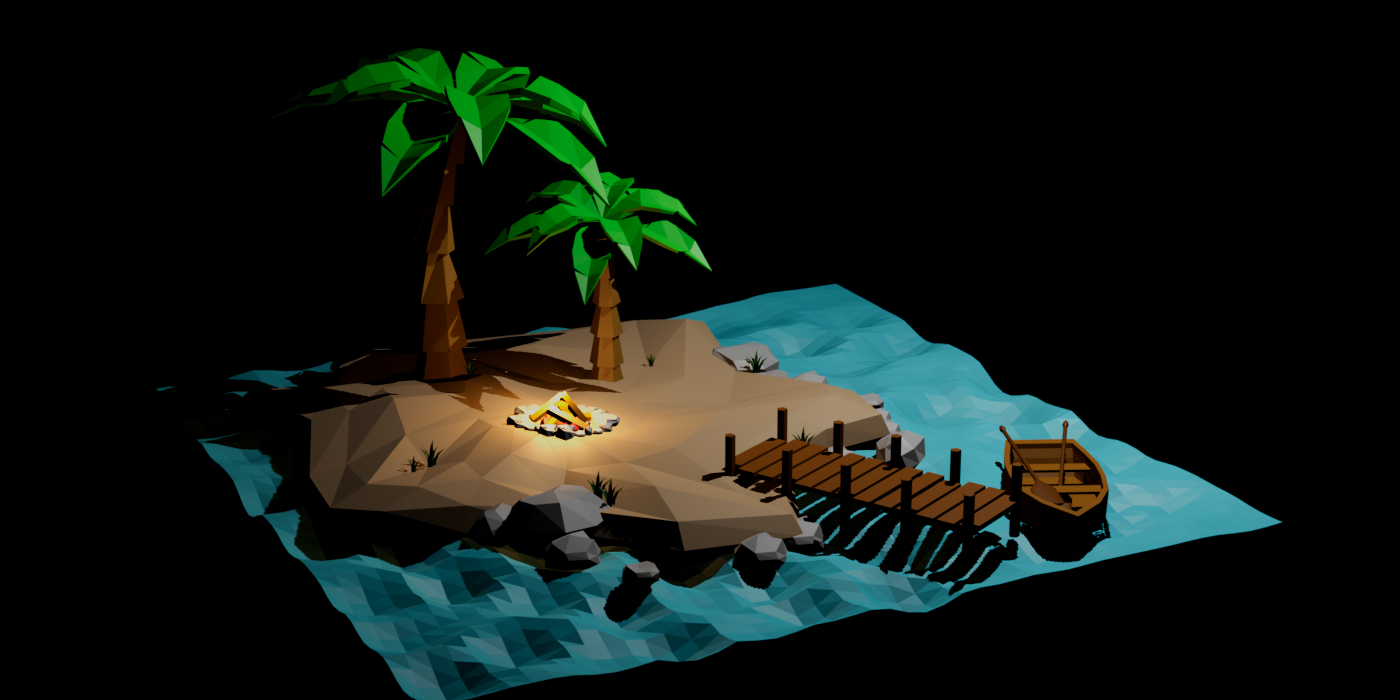 Low Poly Model by Nicole Wiesmüller