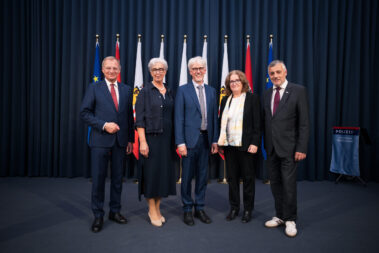 Ehrung Studienrätinnen der HLK|HLK Freistadt durch Landeshauptmann OÖ und Bildungsdirektor OÖ